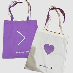 Bts Samsung limited edition tote bag